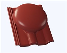 KMB BETA Briliant Taška betonová odvětrávací komplet Beta o 150 mm višňová